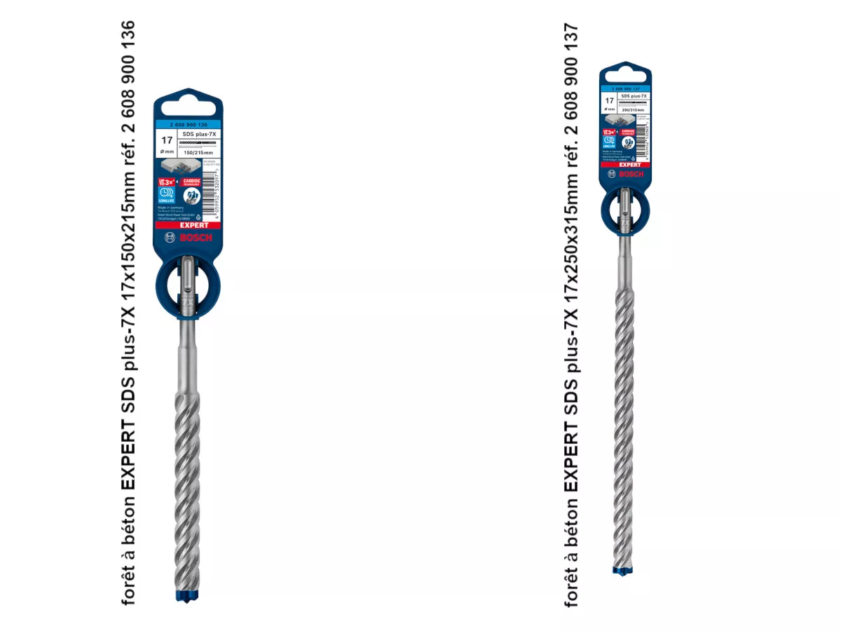 Forêt à béton Expert SDS-PLUS-7x Ø17,0mm Bosch